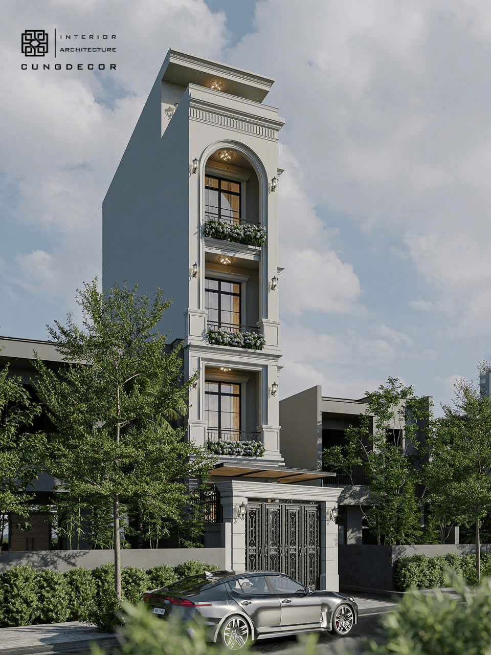 Nhà phố Tân cổ điển